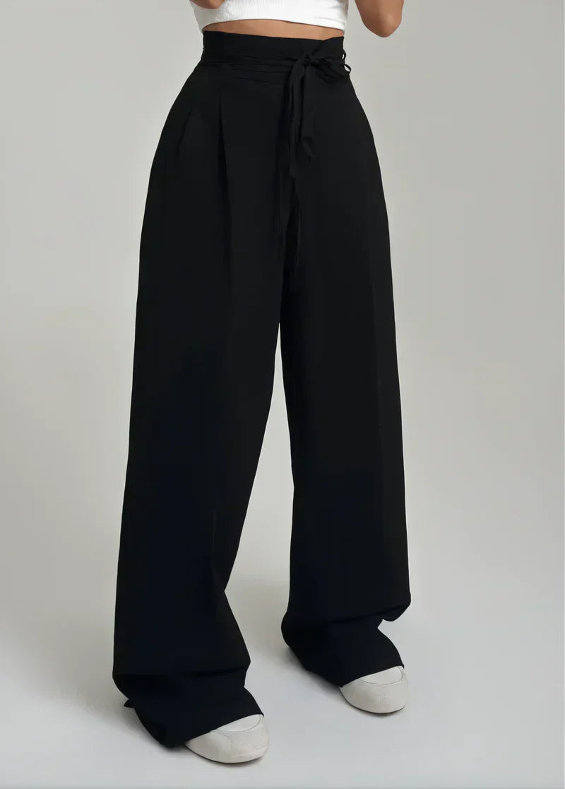Josefina — High Waist Wide-Leg Trousers