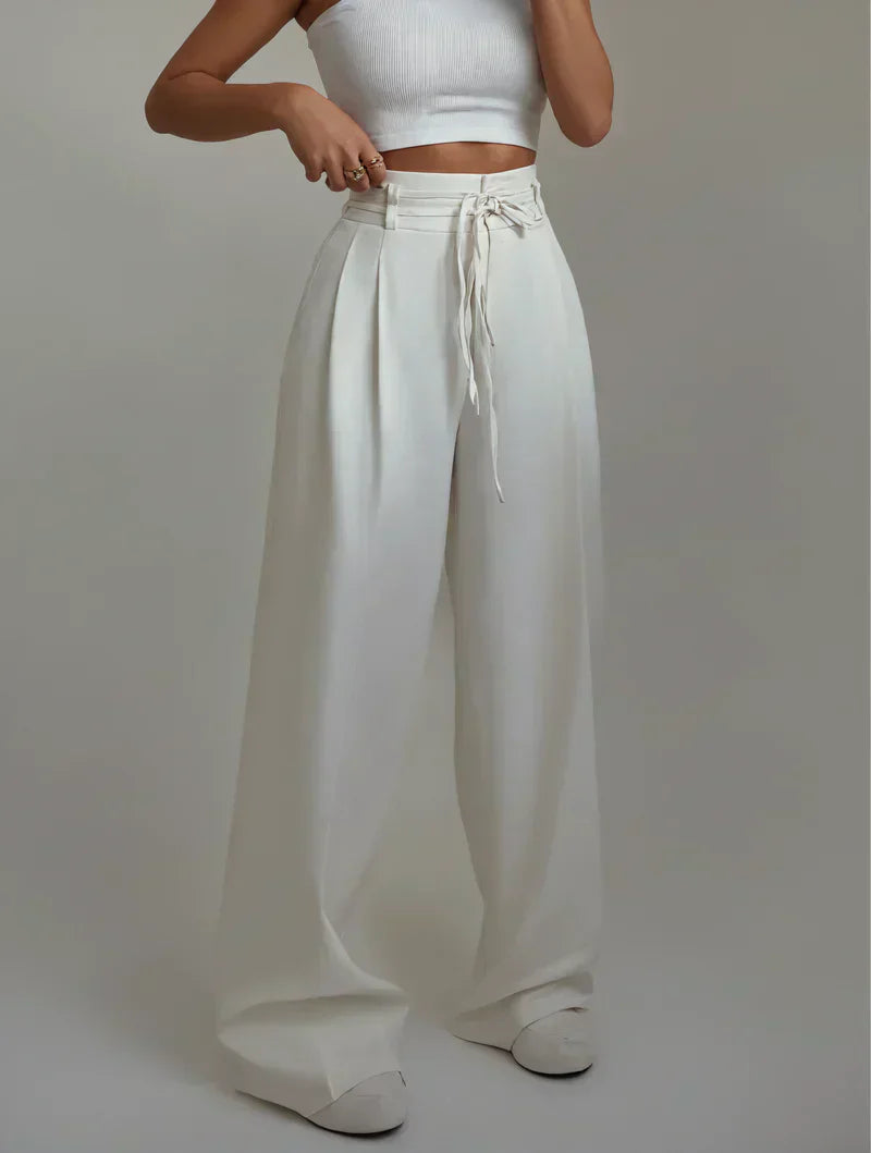 Josefina — High Waist Wide-Leg Trousers