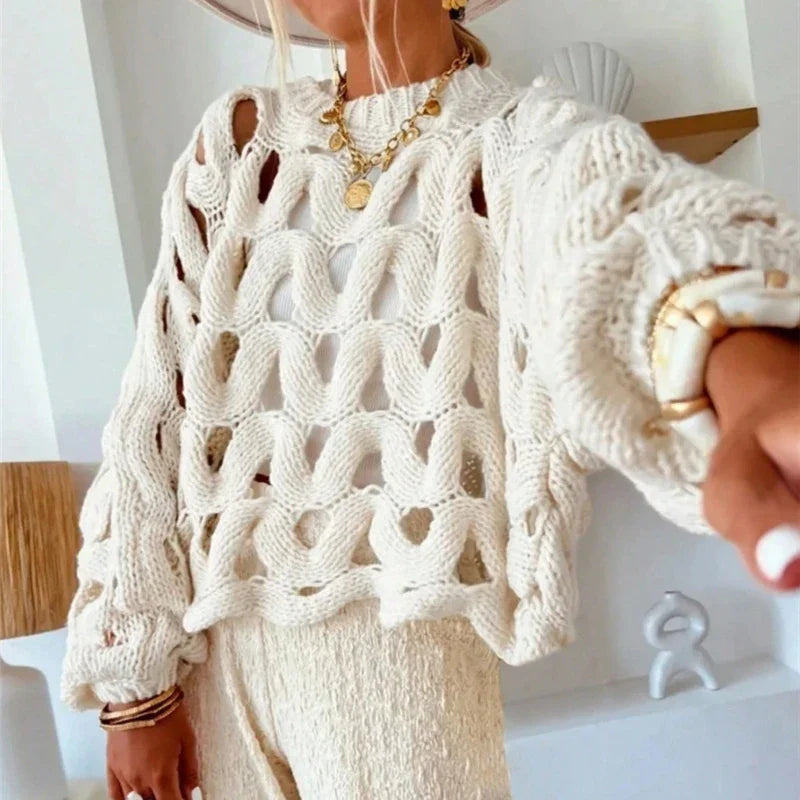 Cable Knit Sweater Vest