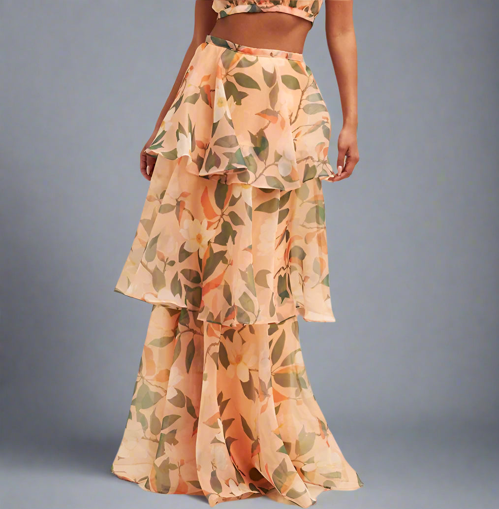Tiered Halter Party Dress