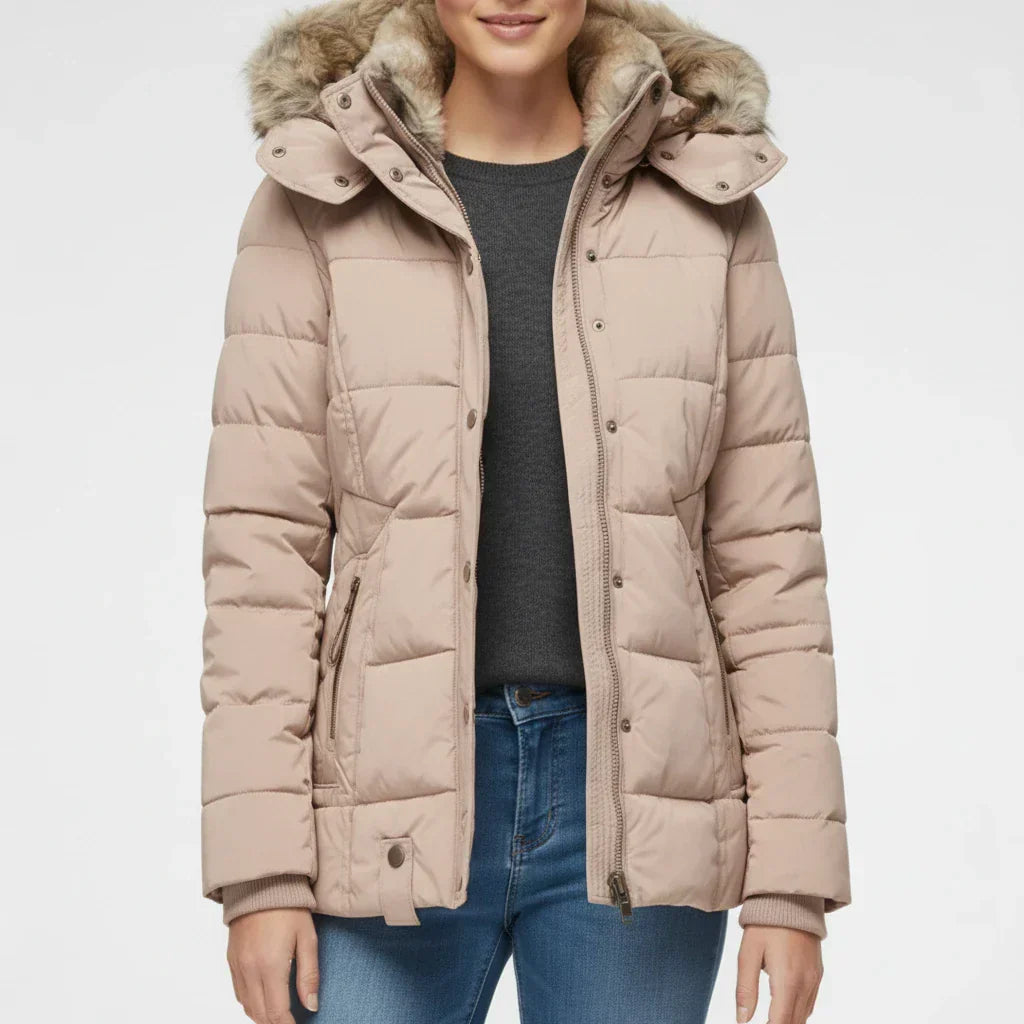 Hooded Quilted Winter Puffer Jacket