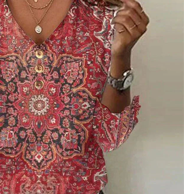 Arabella β Bold Print Classic Top