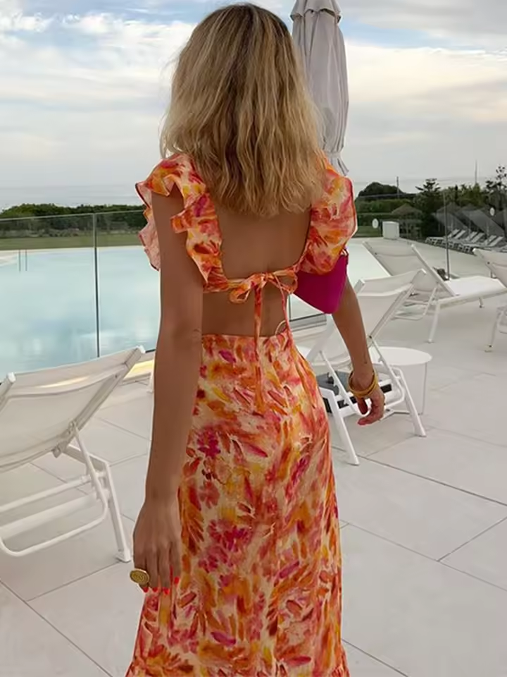 MaxiLed with ruffles - female & airy look for the summer