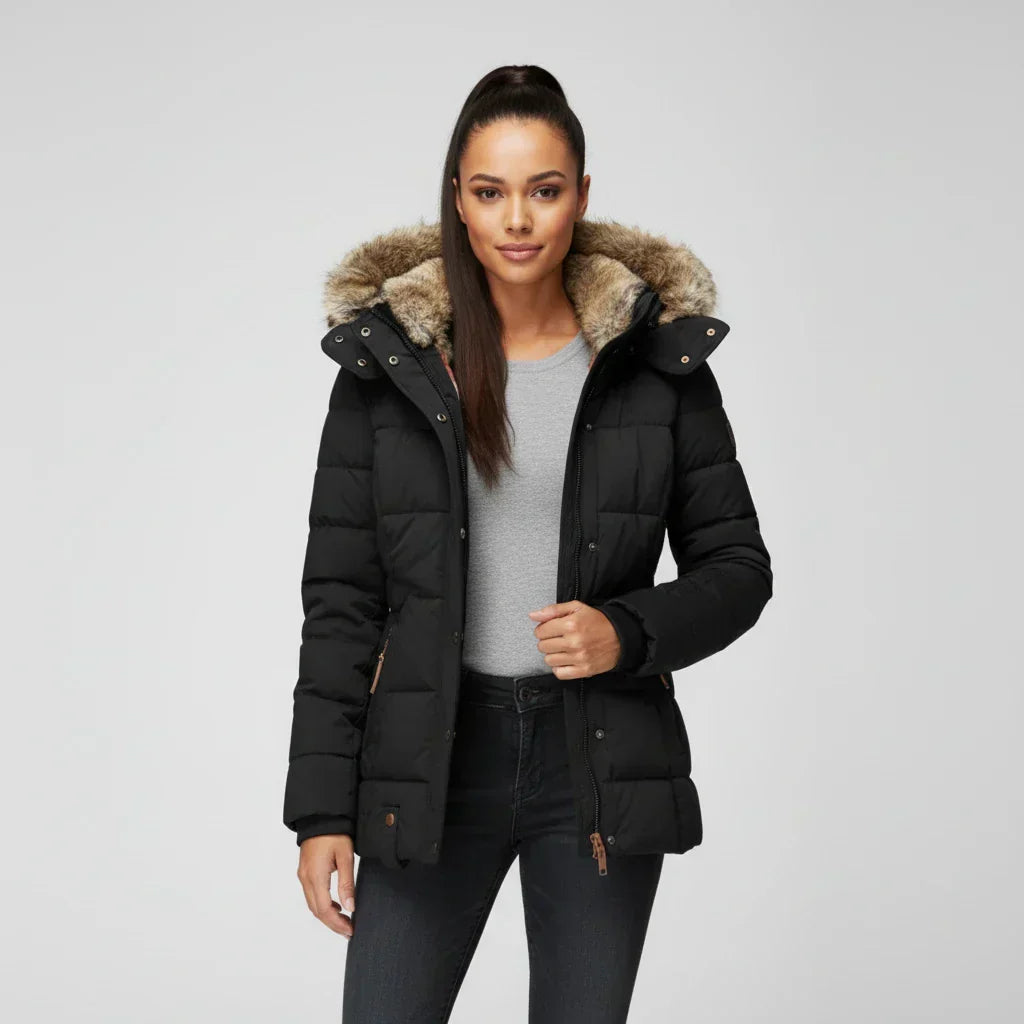 Hooded Quilted Winter Puffer Jacket