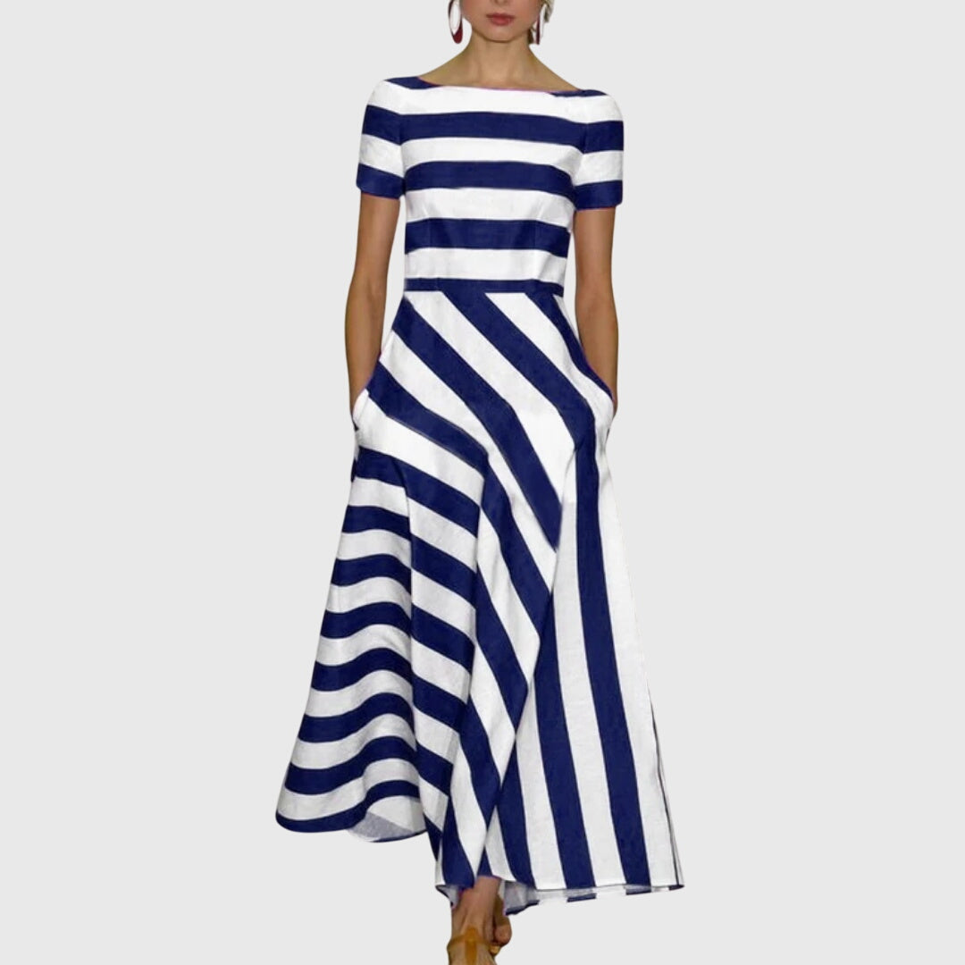 Carly — Handmade Striped Dress