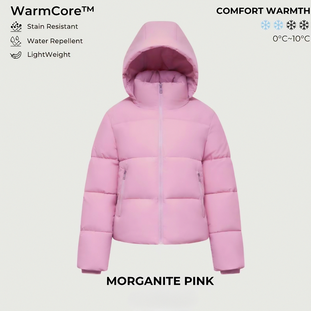 Hooded Quilted Puffer Jacket