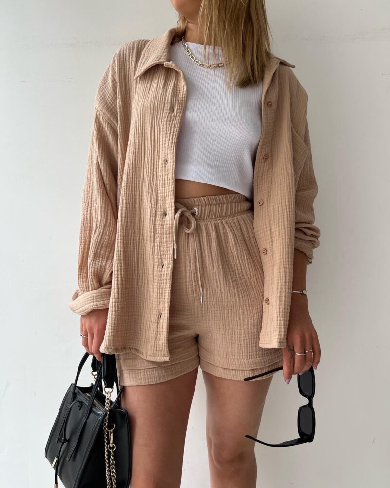 Noelle — Cotton Two-Piece Suit