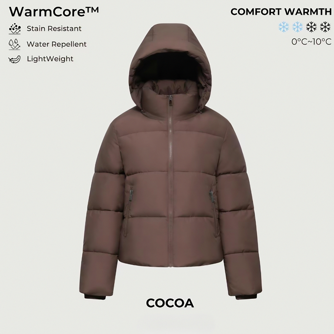 Hooded Quilted Puffer Jacket