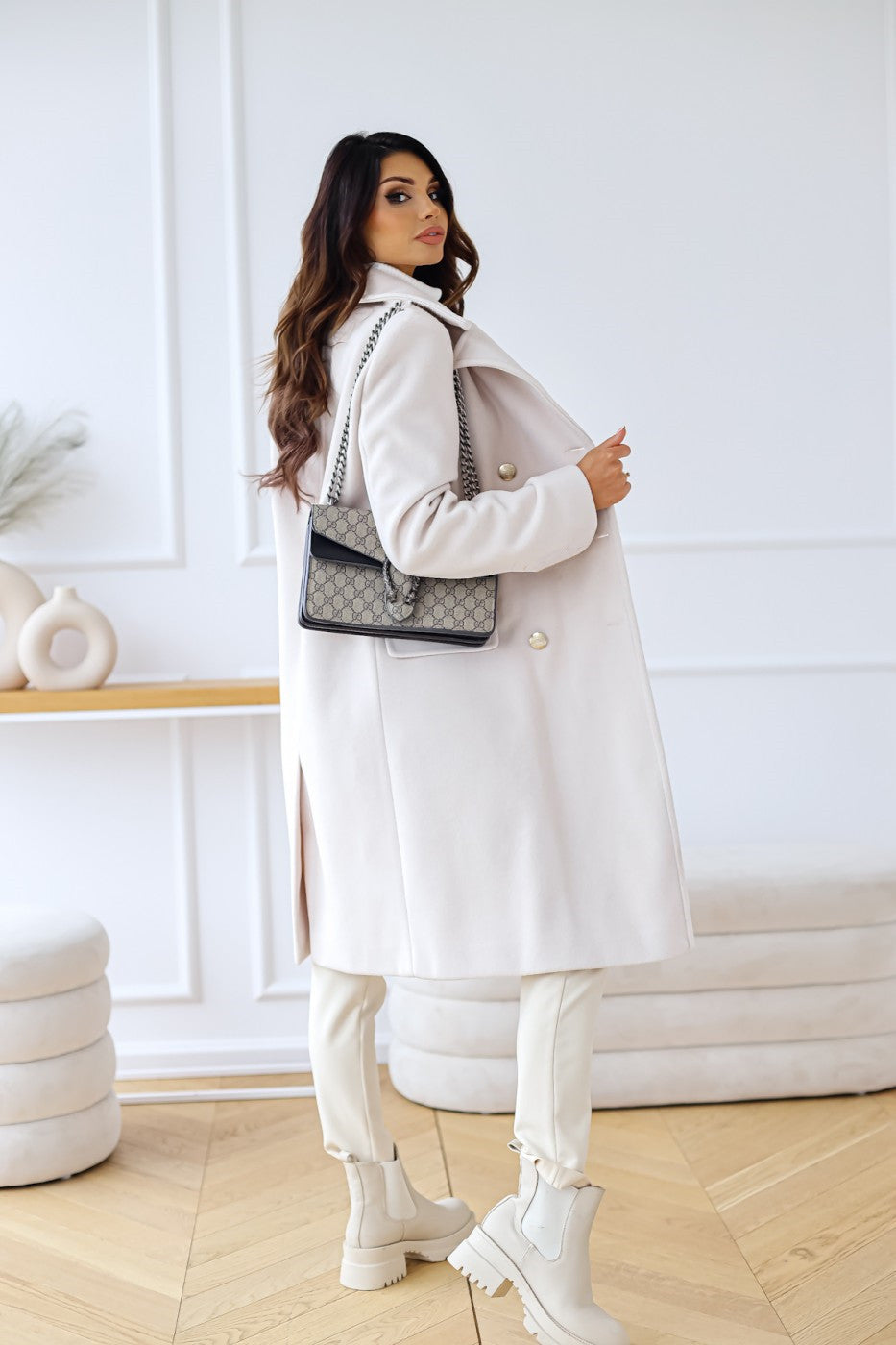 Double-Breasted Classic Coat