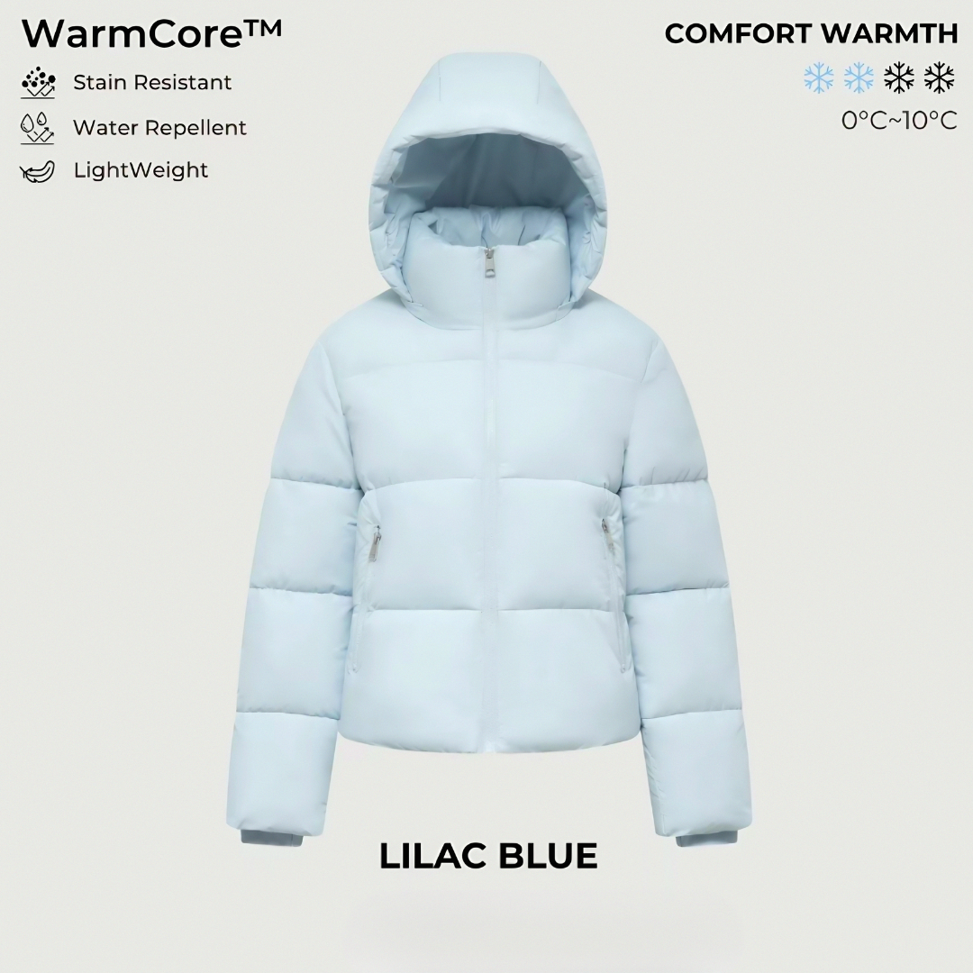 Hooded Quilted Puffer Jacket
