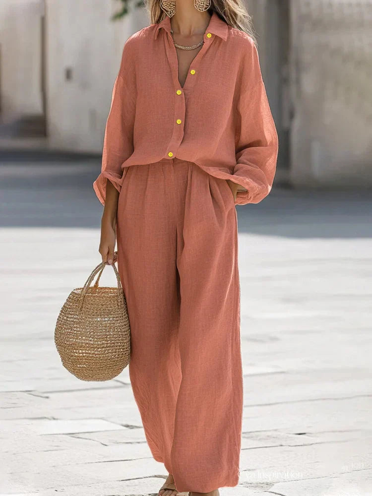 Women’s Split Two-Piece Lounge Set