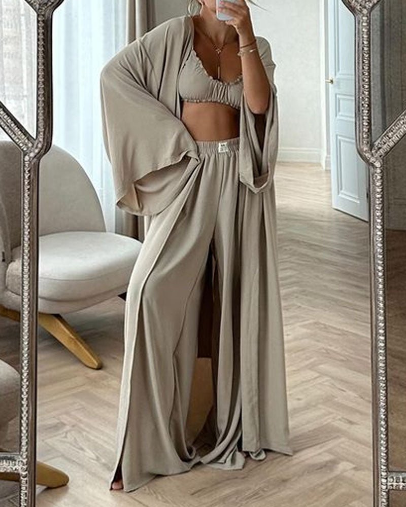 Iana — Casual Cardigan Two-Piece