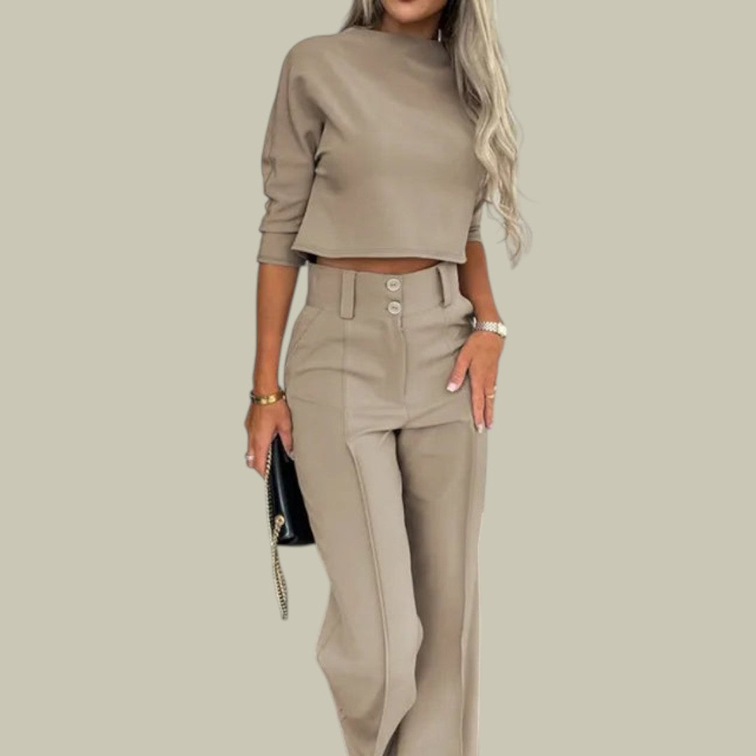 Elke — Relaxed Matching Loungewear Set