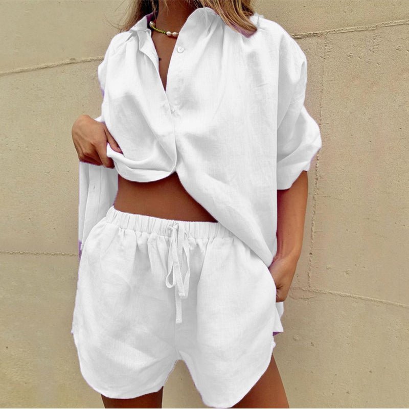 Solara — Cotton Two-Piece Set