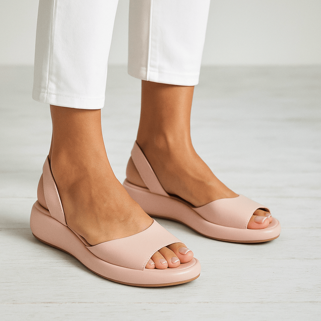 Amalie sandal in rose