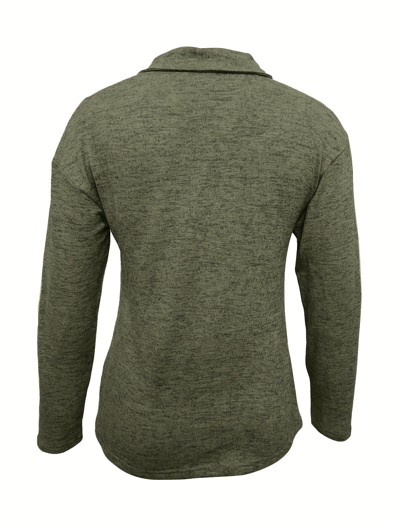 Cassia — Draped Long Sleeve Top