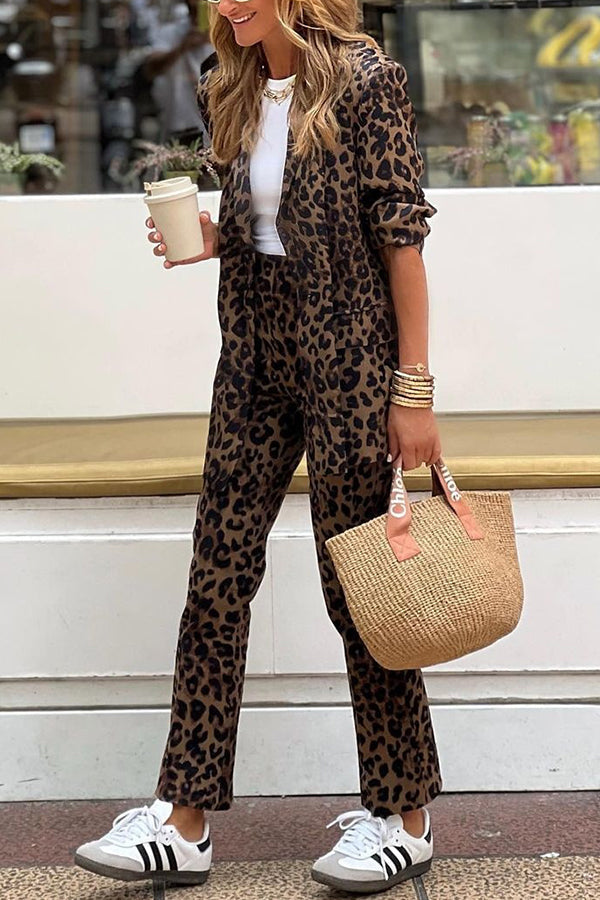 Maeve | Leopard Relaxed Set