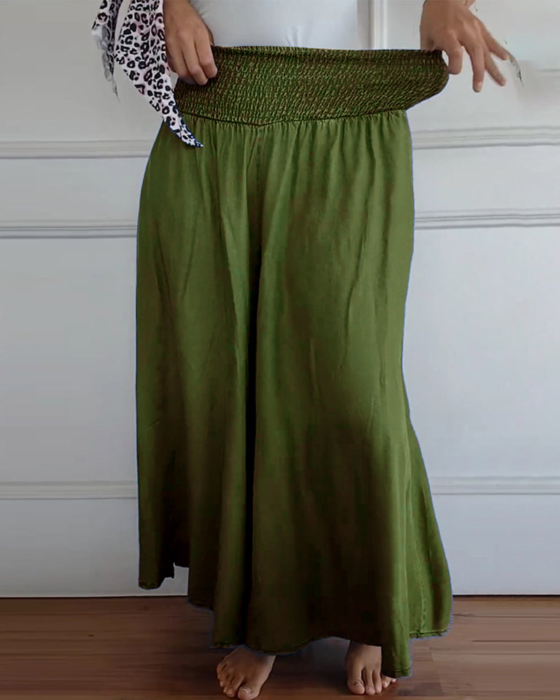 Reina — Comfy Wide-Leg Trousers