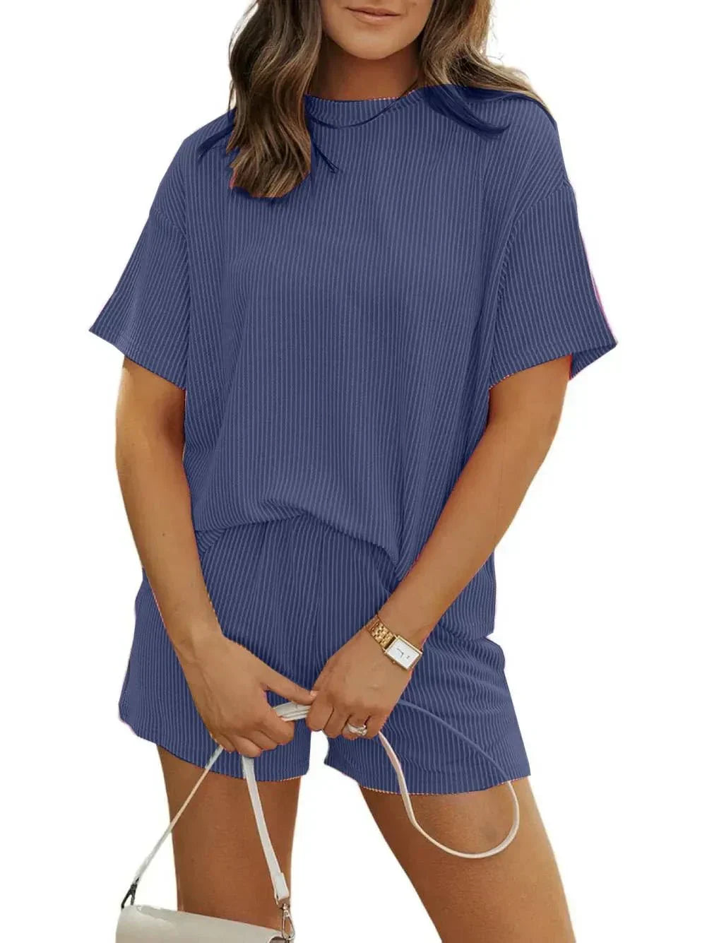Claudia — Ribbed Knit Set