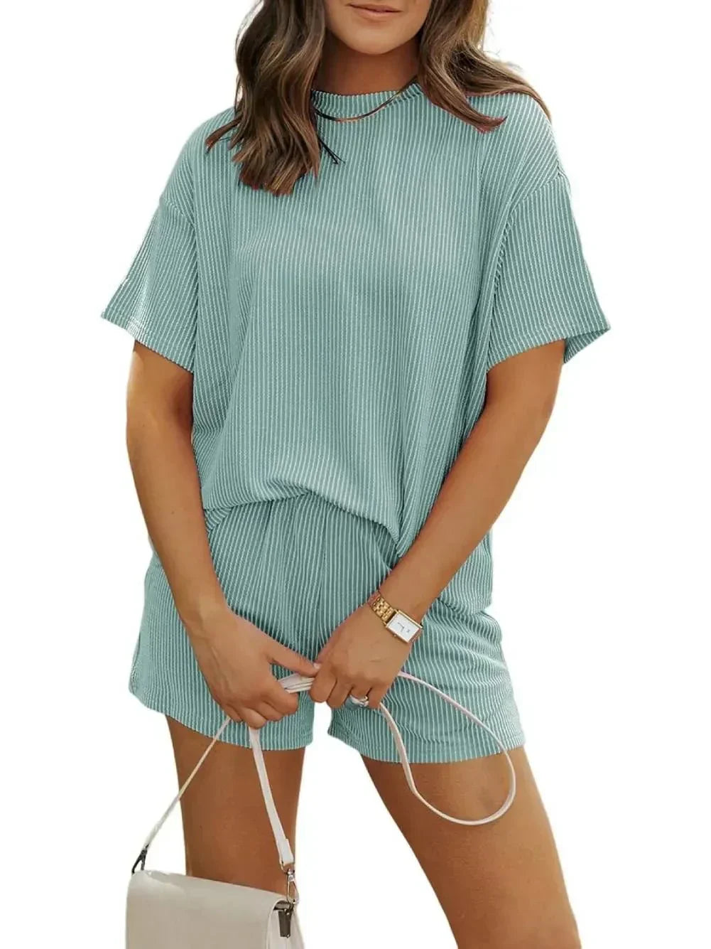 Claudia — Ribbed Knit Set