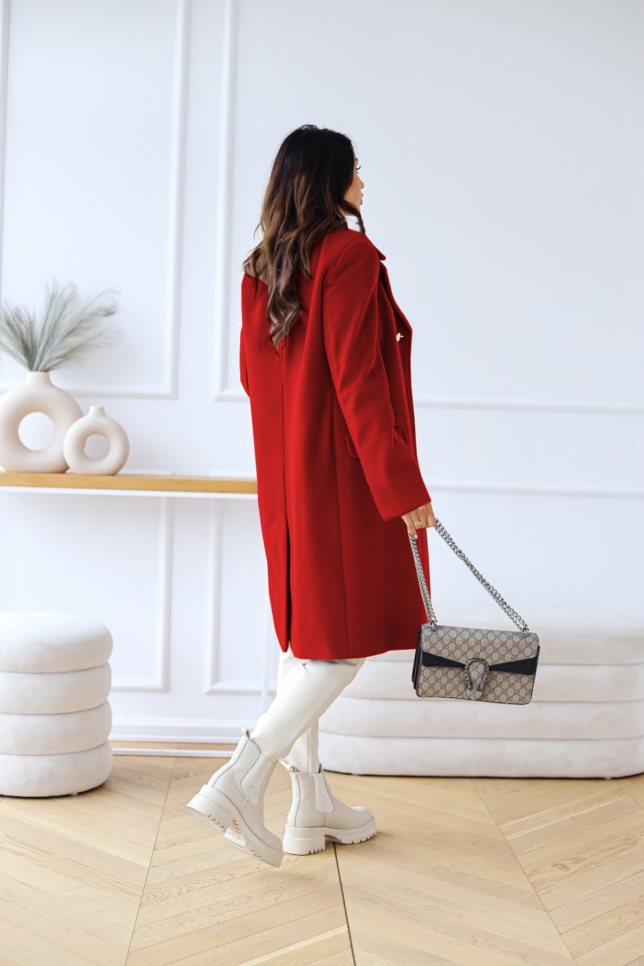 Double-Breasted Classic Coat