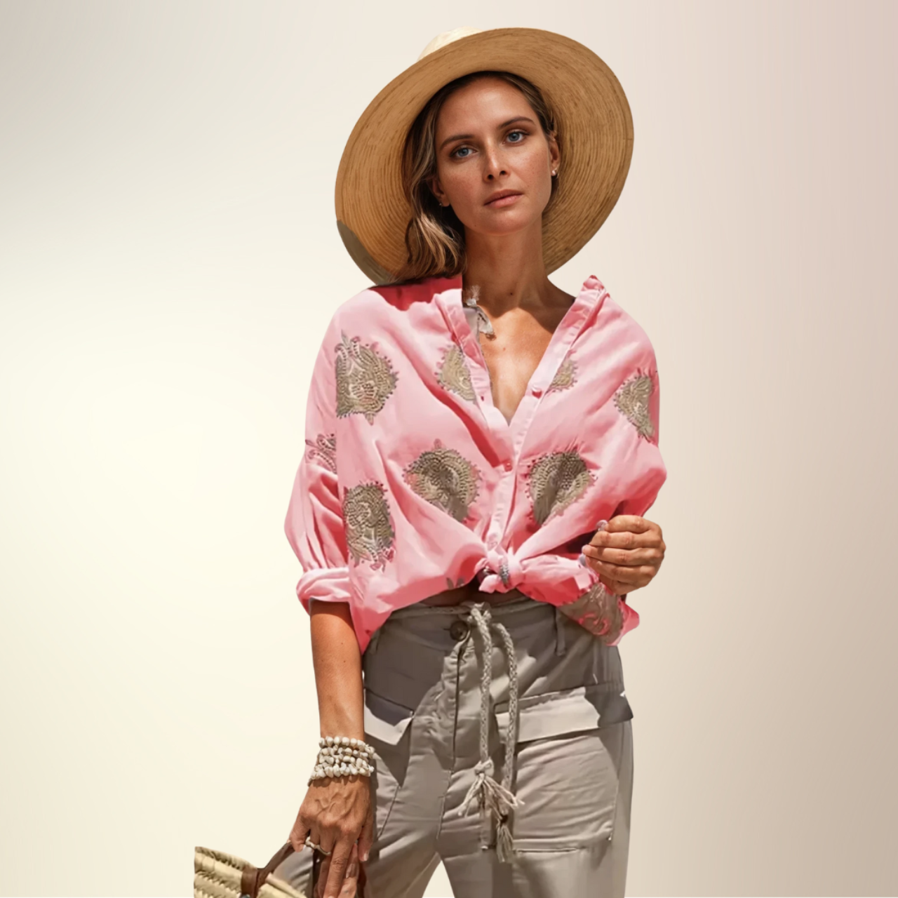 Airy Draped Top