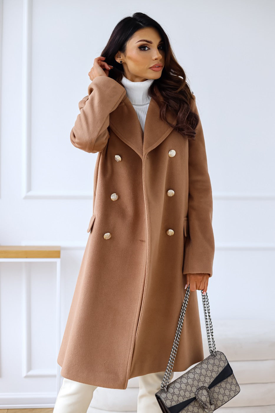 Double-Breasted Classic Coat