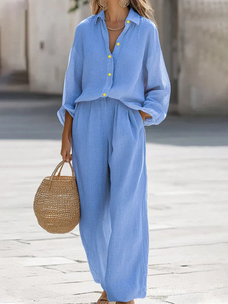 Women’s Split Two-Piece Lounge Set