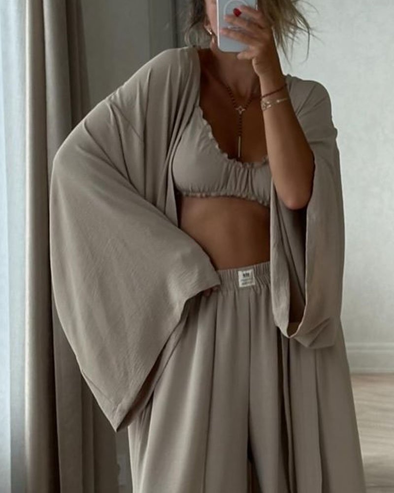 Iana — Casual Cardigan Two-Piece