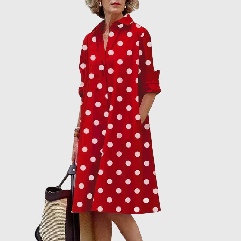 Paige — Flowing Dress with Pockets