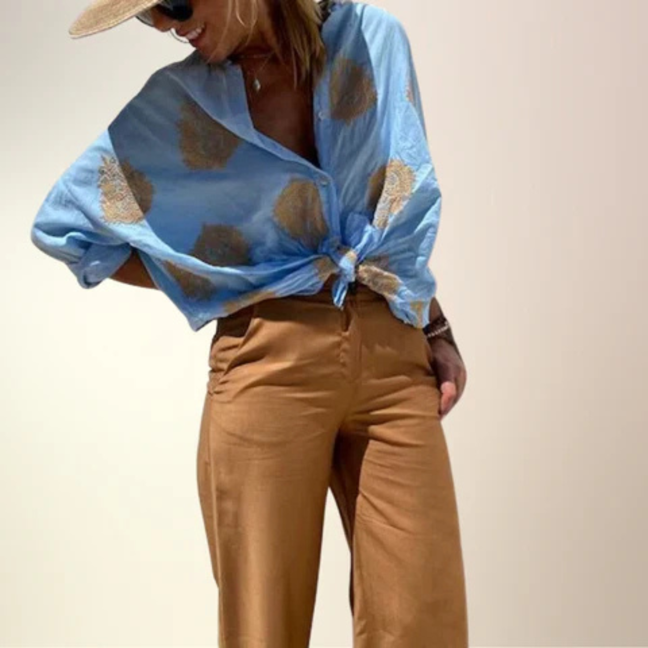 Airy Draped Top