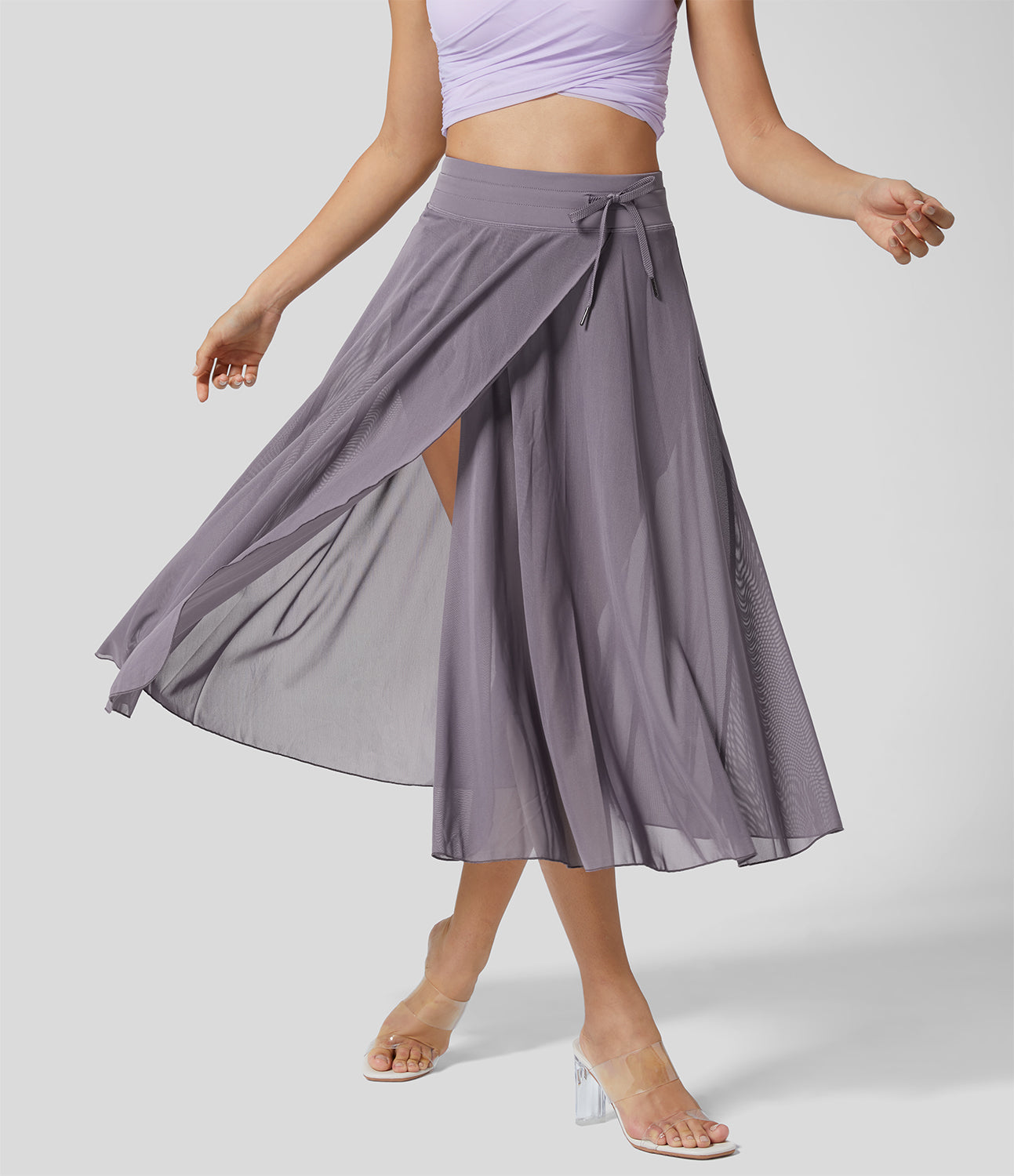 Raphaelle — Two-in-One Midi Skirt