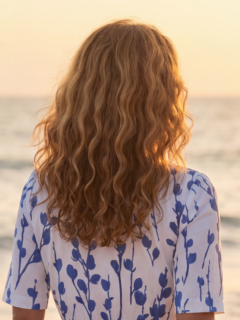 Malia — Floral Midi Dress with Pockets
