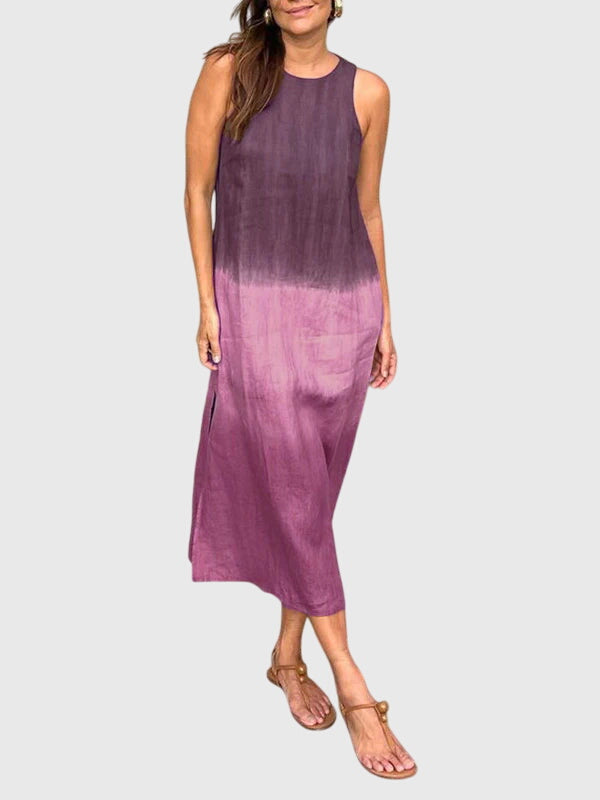 Mira — Gradient Print Dress