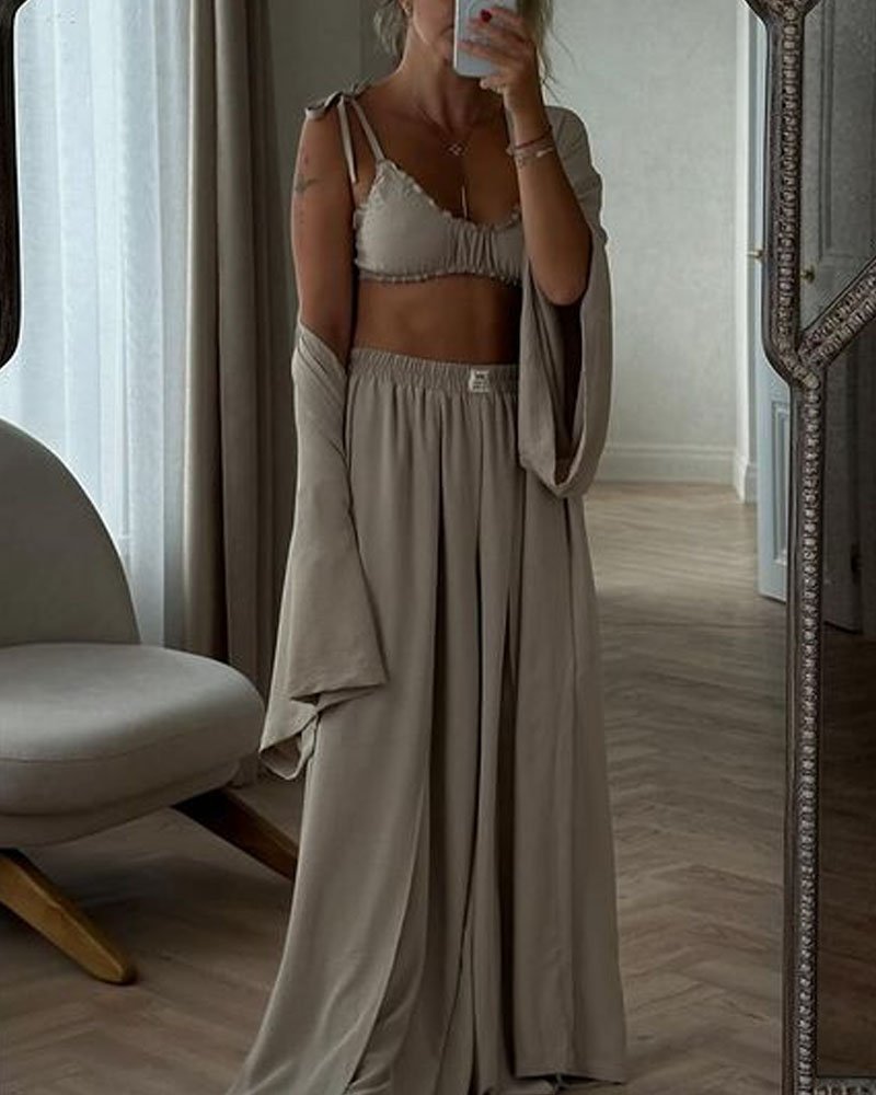 Iana — Casual Cardigan Two-Piece