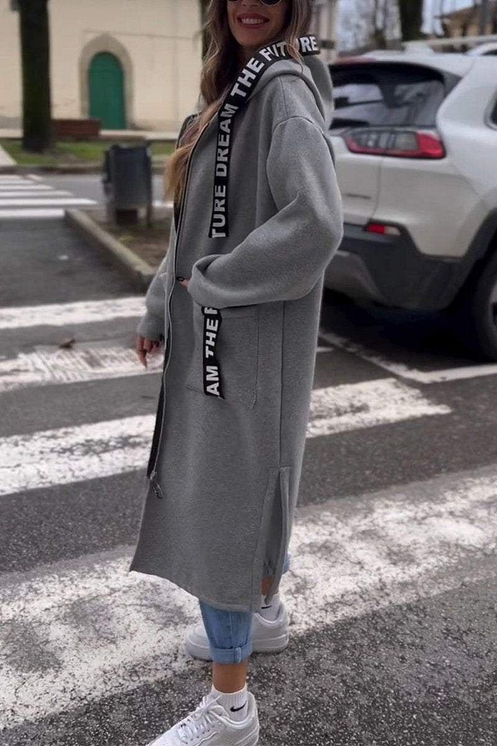 Zip-Through Sweatshirt Jacket