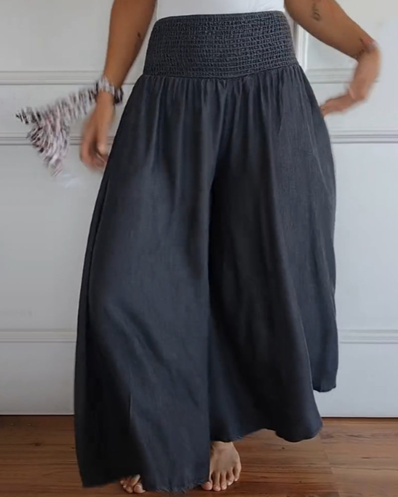 Emilia — Comfortable Wide-Leg Trousers