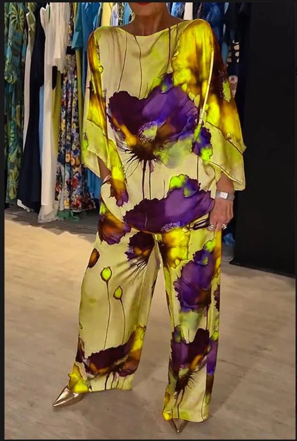 Chloya — Bold Print Twin Set