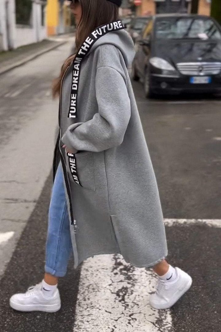 Zip-Through Sweatshirt Jacket