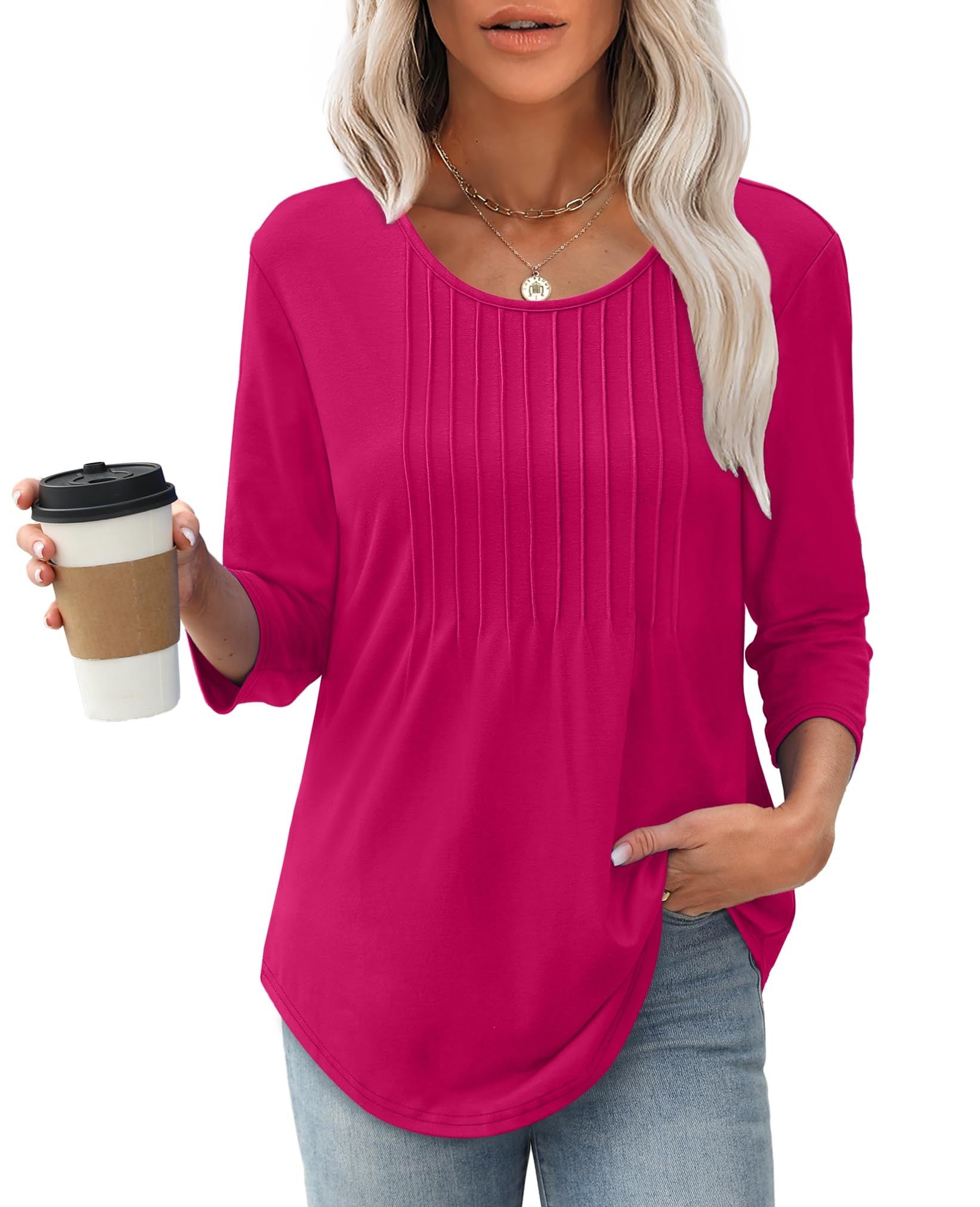 Trixie — Relaxed Tunic Top