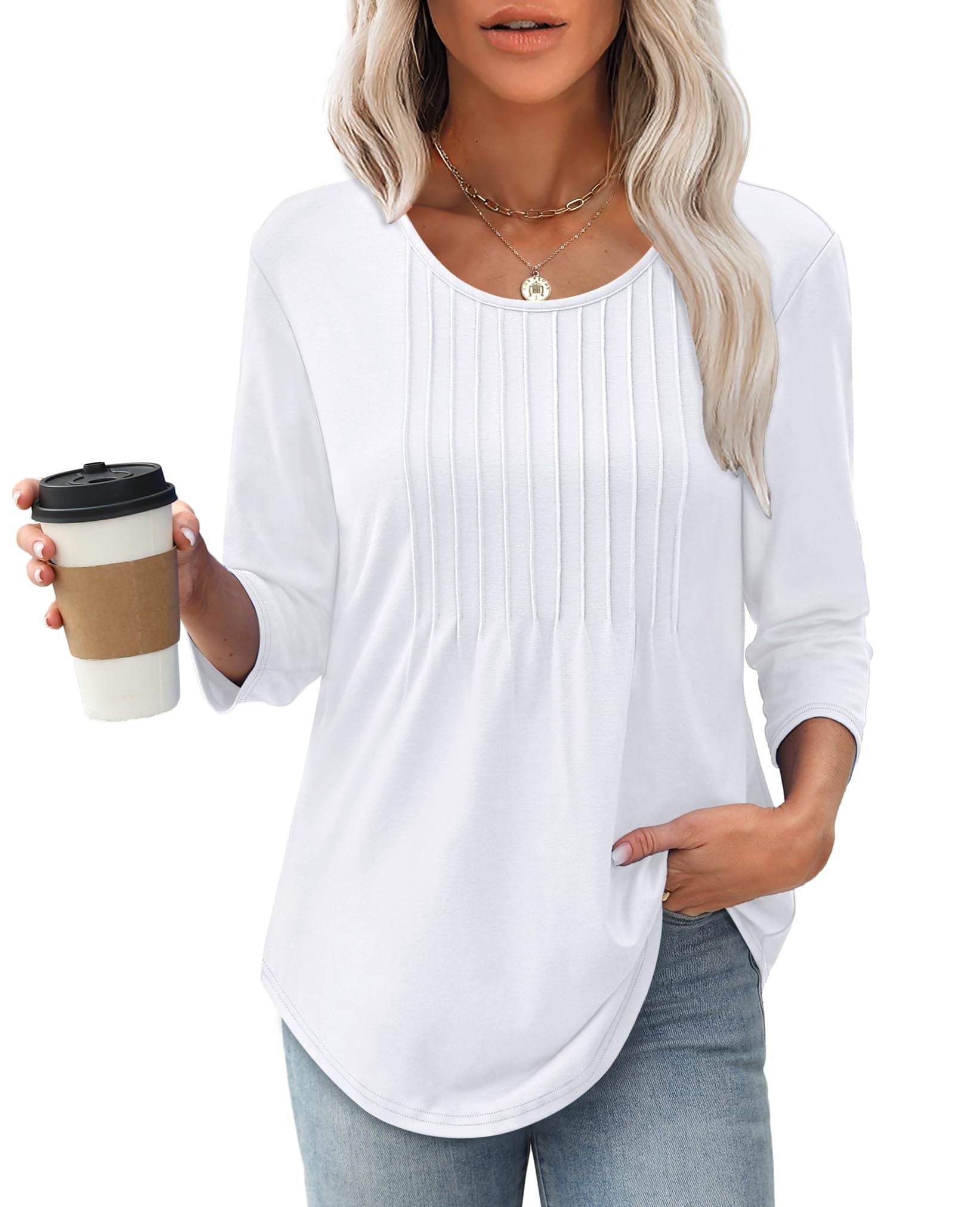 Trixie — Relaxed Tunic Top
