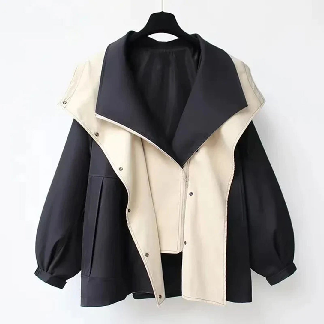 Hooded Double Layer Jacket