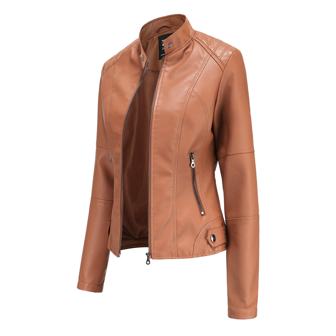 Slim Fit Biker Jacket
