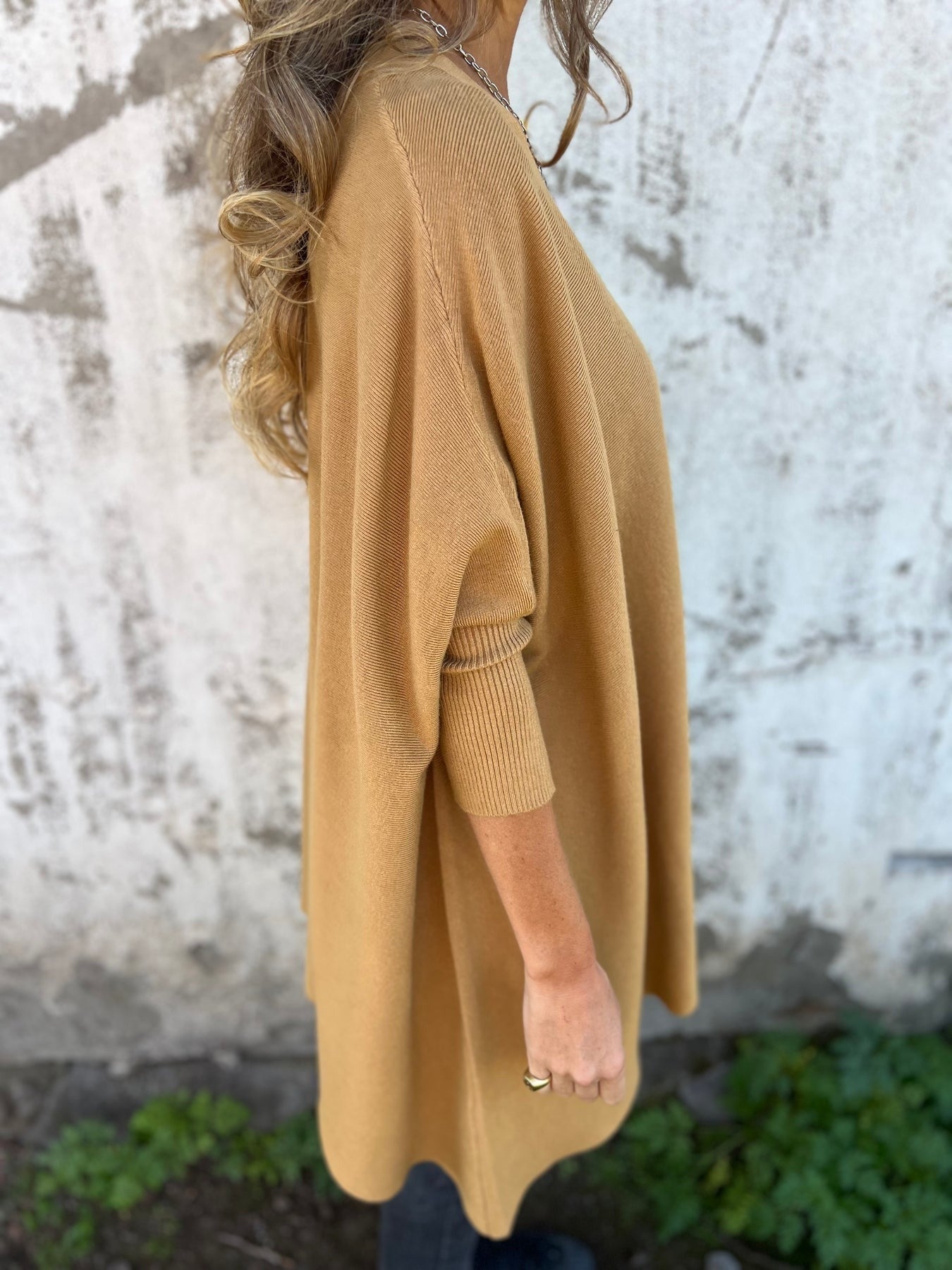Annika — Batwing Knit Top