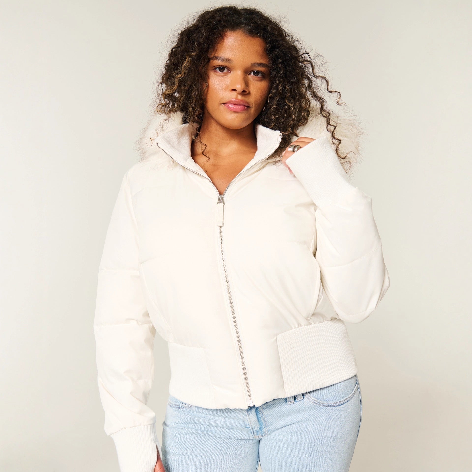 Warm Hooded Winter Jacket