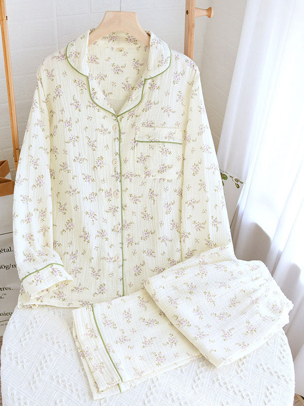 Hazel | Women’s Long Sleeve Floral Pajama Set