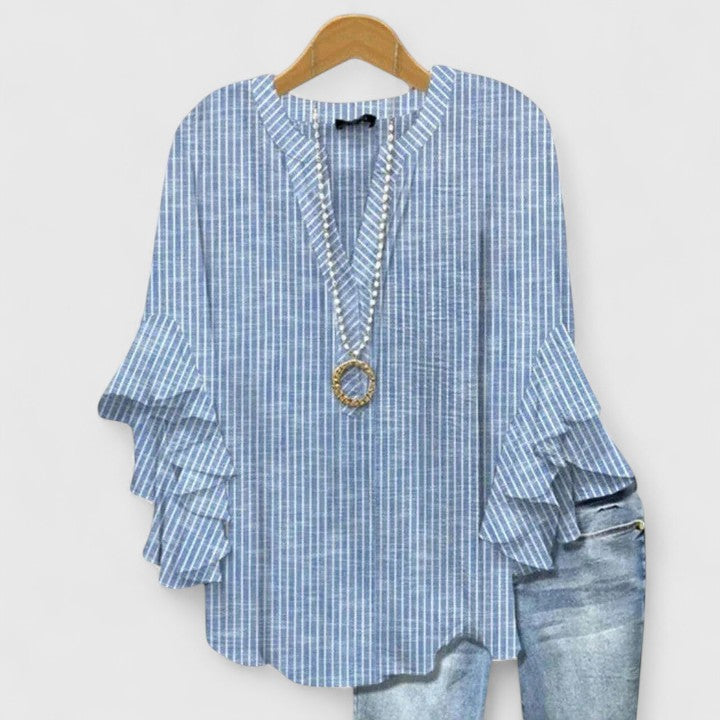Flared Comfort Blouse