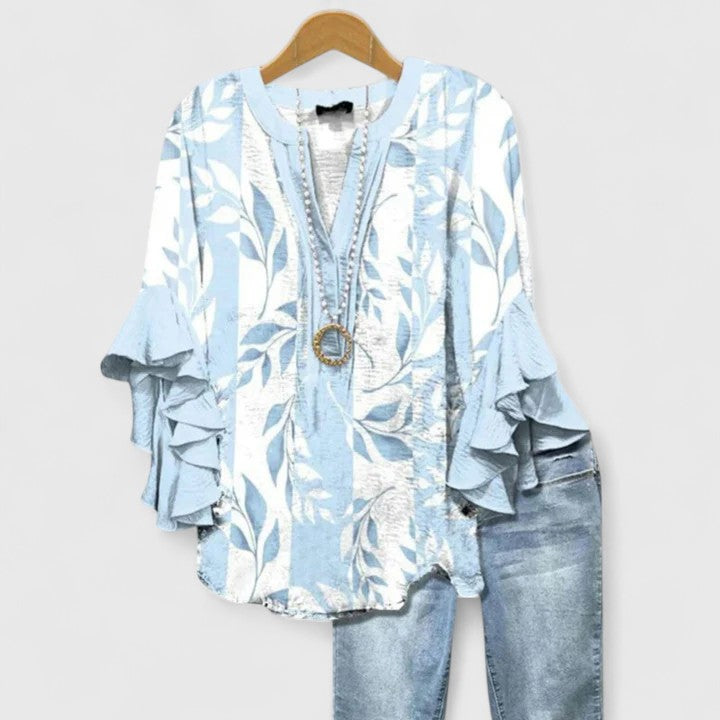 Flared Comfort Blouse