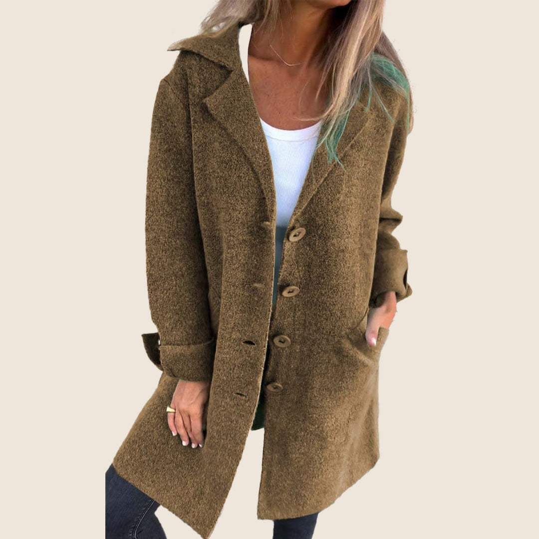 Soft Button-Front Jacket