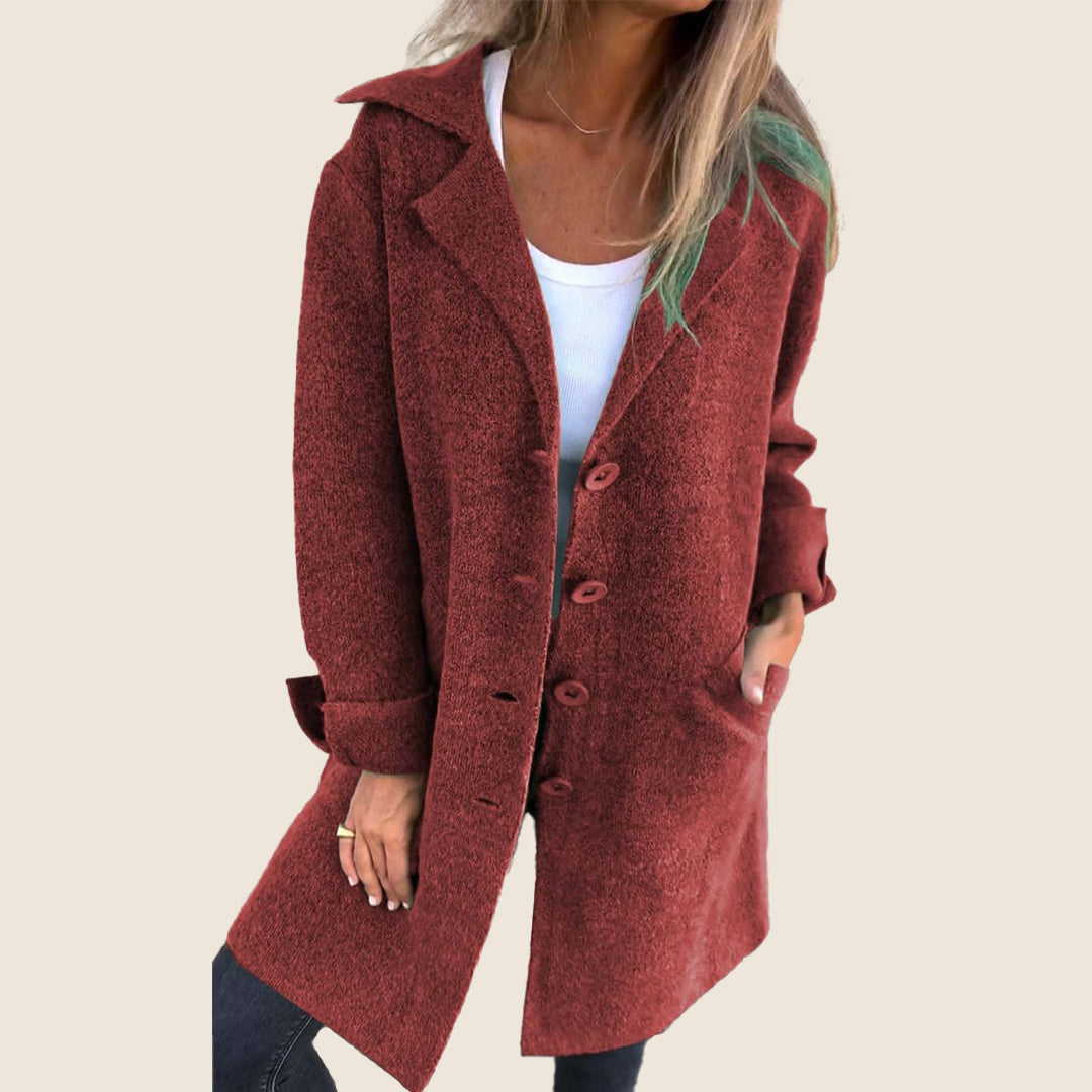 Soft Button-Front Jacket